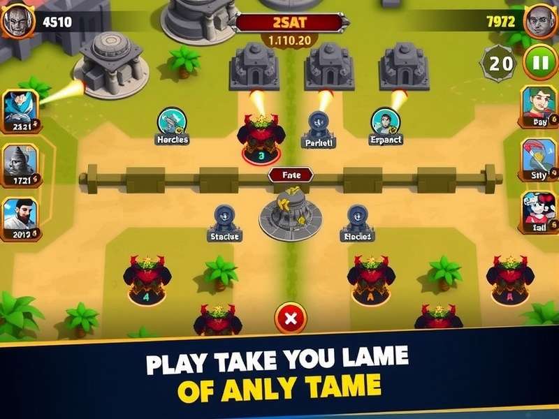 Royal Battle Stars strategy map